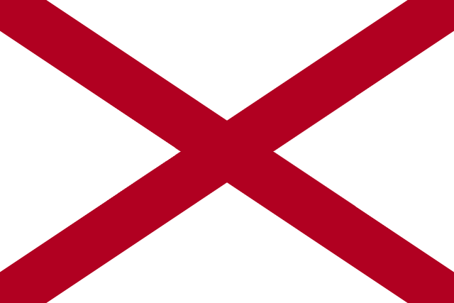 Alabama, USA flag
