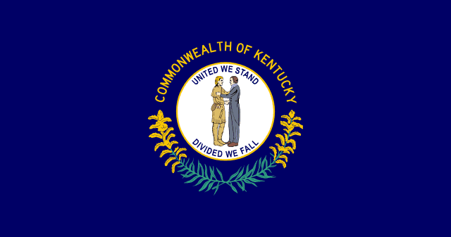 Kentucky, USA flag
