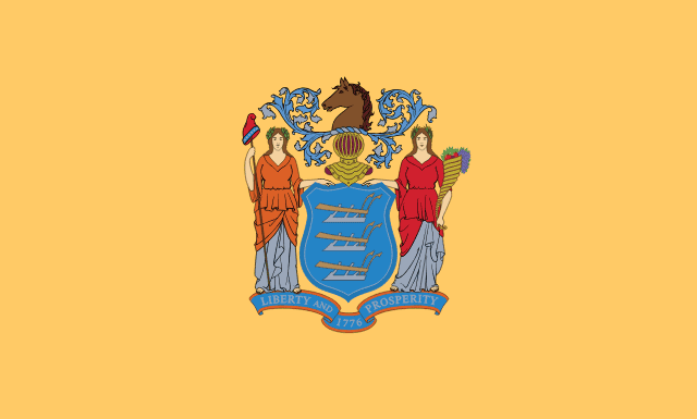 New Jersey, USA flag