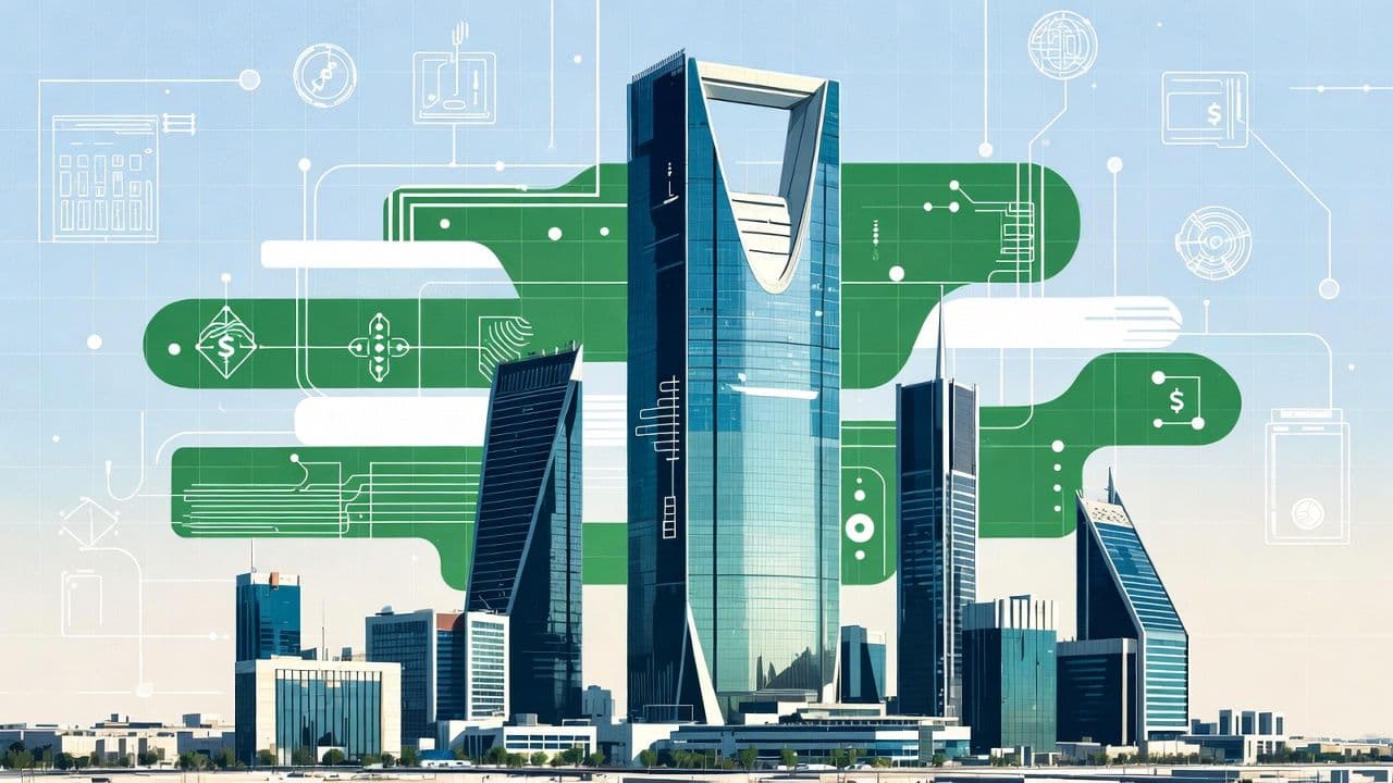 King Abdullah Financial District skyline in Riyadh representing Saudi Arabia new fintech licensing framework