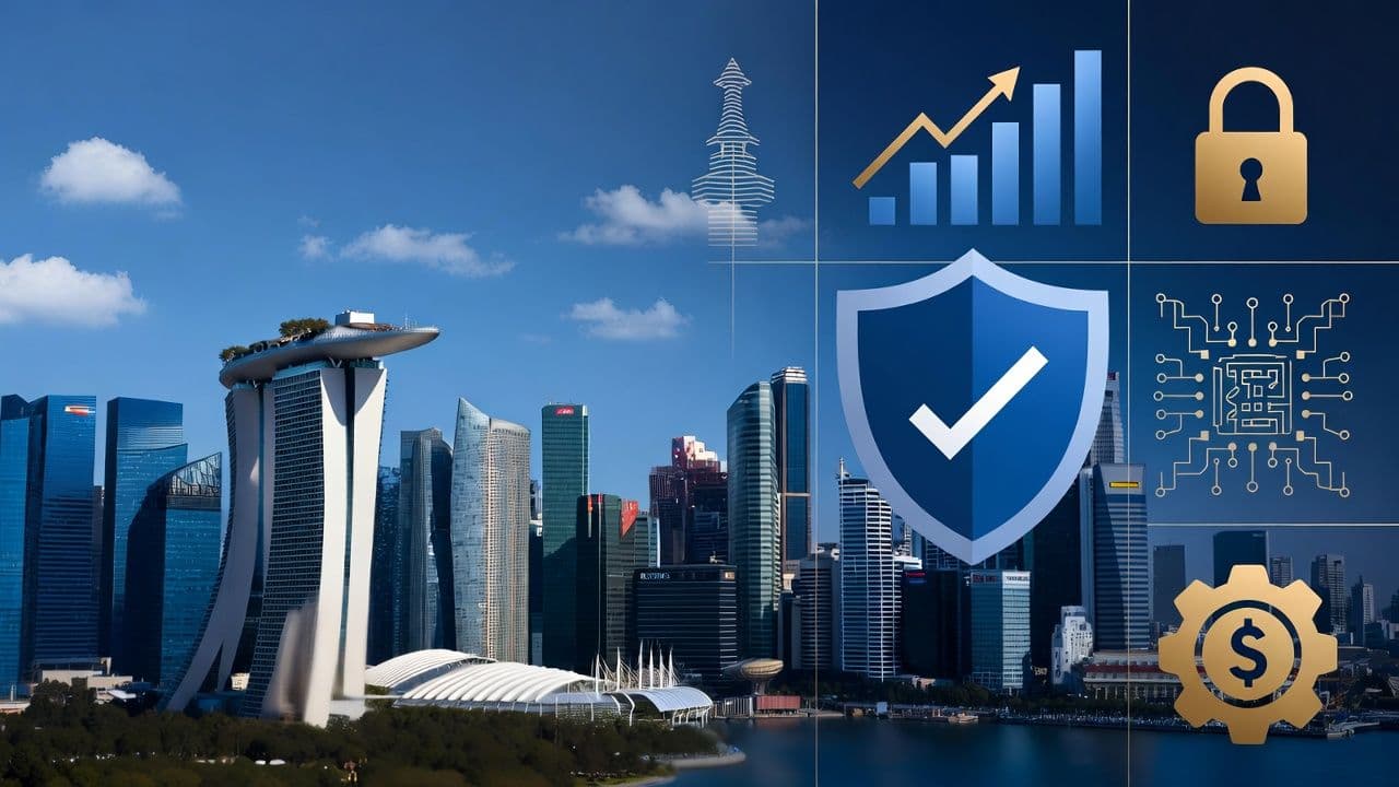 Singapore financial district skyline representing MAS payment services licensing jurisdiction